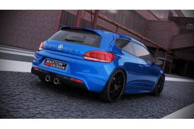 Накладка на задний бампер на Volkswagen Scirocco III R